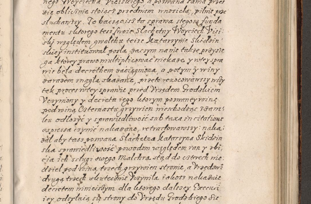 Zdjęcie nr 624 dla obiektu archiwalnego: Acta foris saecularis coram R. D. Bernardo Maciejowski, episcopo Cracoviensi, duce Severiensis ex annis 1600 - 1606.