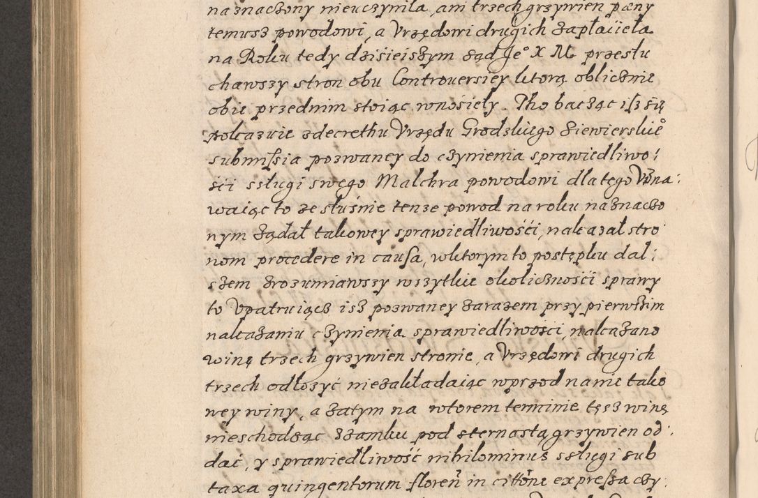 Zdjęcie nr 621 dla obiektu archiwalnego: Acta foris saecularis coram R. D. Bernardo Maciejowski, episcopo Cracoviensi, duce Severiensis ex annis 1600 - 1606.