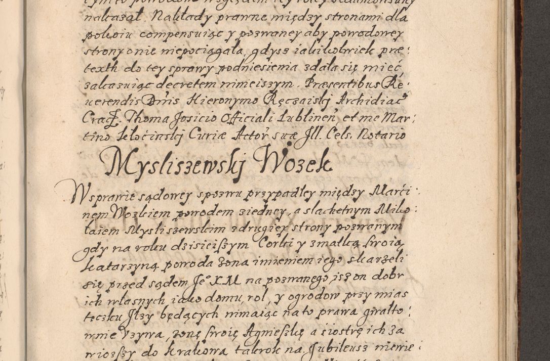 Zdjęcie nr 610 dla obiektu archiwalnego: Acta foris saecularis coram R. D. Bernardo Maciejowski, episcopo Cracoviensi, duce Severiensis ex annis 1600 - 1606.