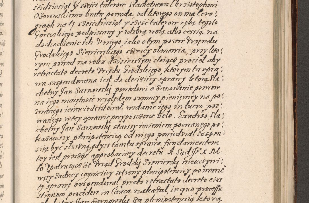 Zdjęcie nr 806 dla obiektu archiwalnego: Acta foris saecularis coram R. D. Bernardo Maciejowski, episcopo Cracoviensi, duce Severiensis ex annis 1600 - 1606.