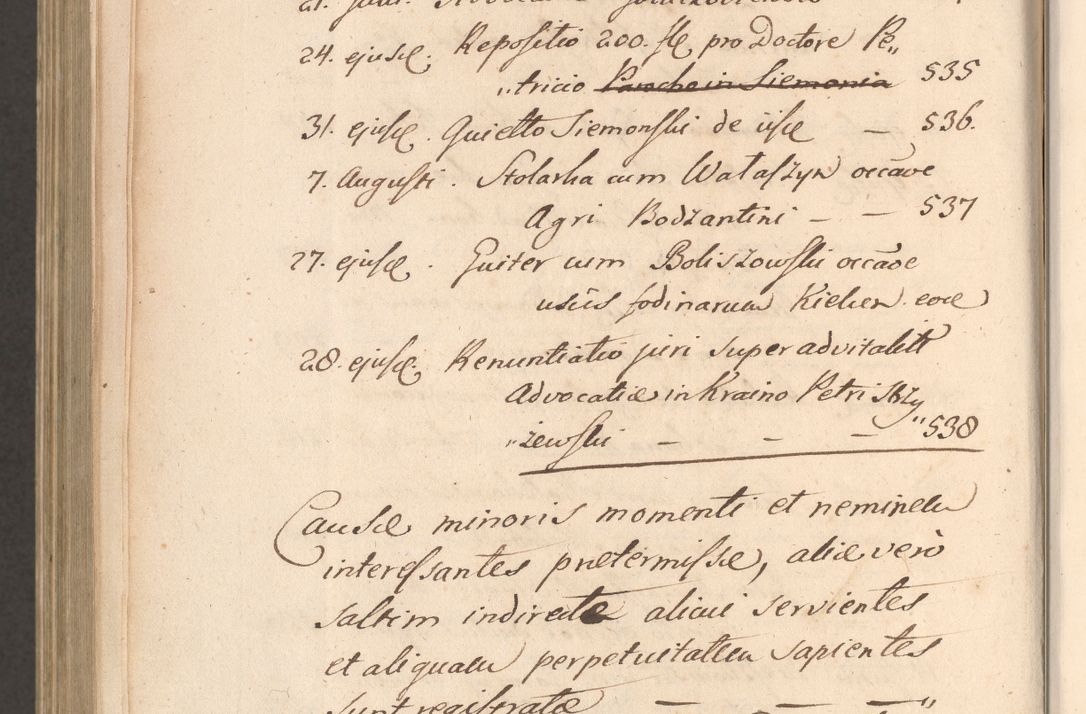 Zdjęcie nr 1101 dla obiektu archiwalnego: Acta foris saecularis coram R. D. Bernardo Maciejowski, episcopo Cracoviensi, duce Severiensis ex annis 1600 - 1606.