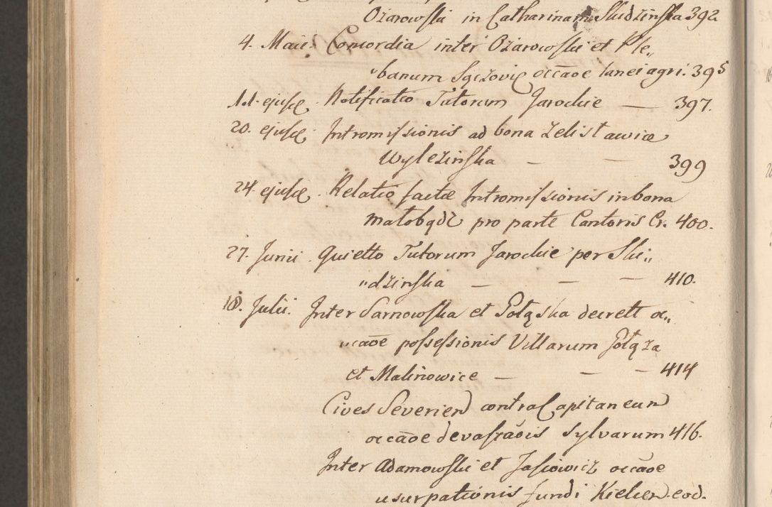 Zdjęcie nr 1097 dla obiektu archiwalnego: Acta foris saecularis coram R. D. Bernardo Maciejowski, episcopo Cracoviensi, duce Severiensis ex annis 1600 - 1606.