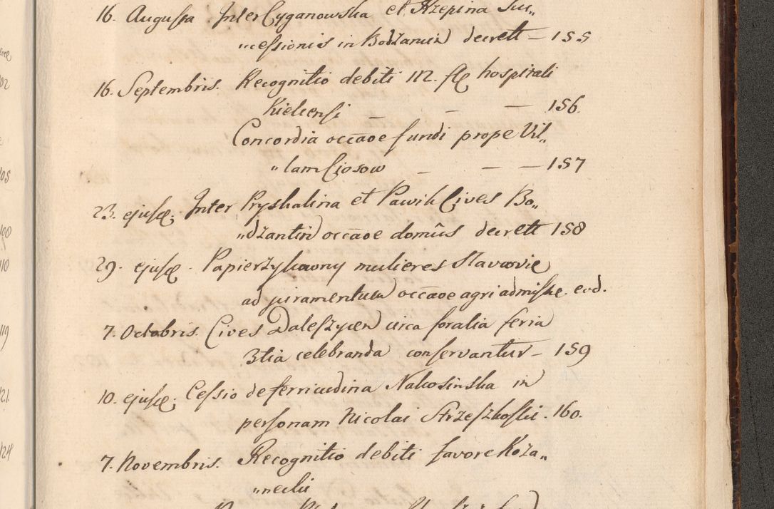 Zdjęcie nr 1090 dla obiektu archiwalnego: Acta foris saecularis coram R. D. Bernardo Maciejowski, episcopo Cracoviensi, duce Severiensis ex annis 1600 - 1606.