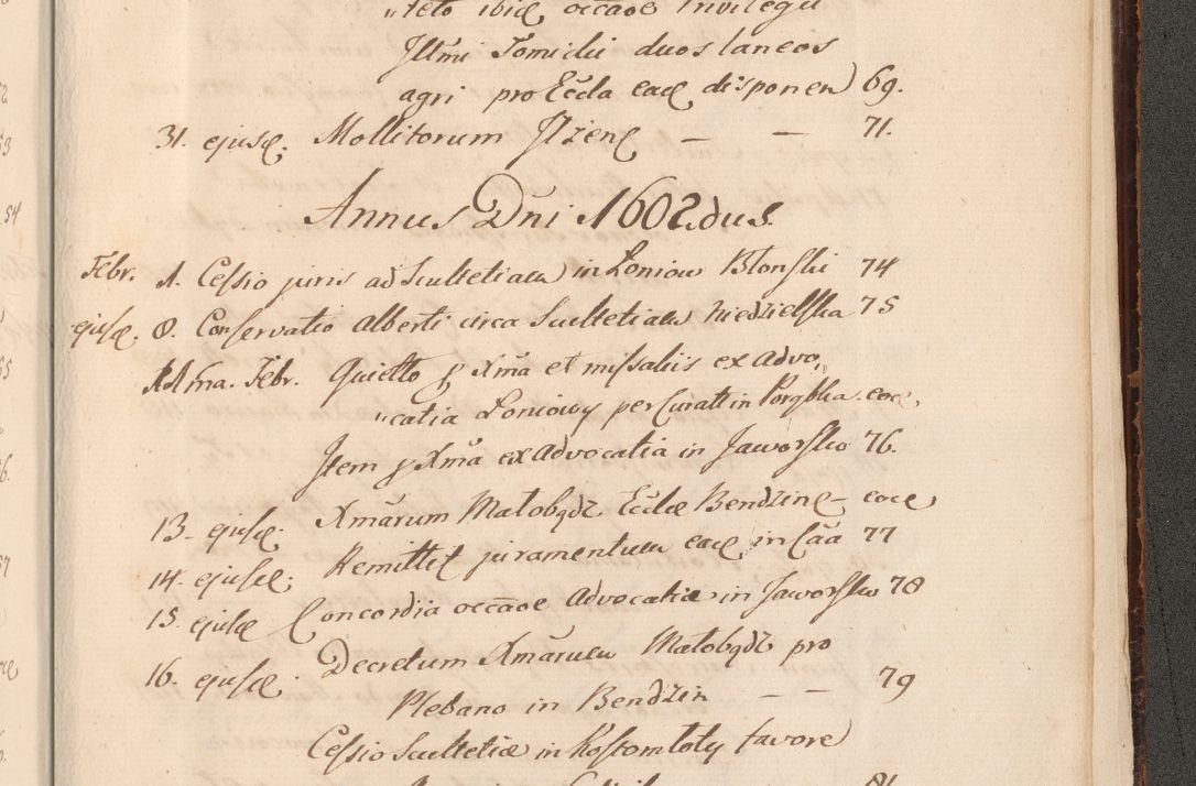 Zdjęcie nr 1088 dla obiektu archiwalnego: Acta foris saecularis coram R. D. Bernardo Maciejowski, episcopo Cracoviensi, duce Severiensis ex annis 1600 - 1606.