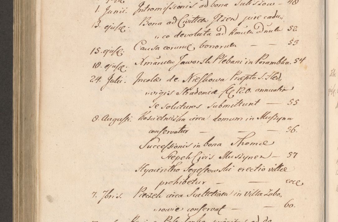 Zdjęcie nr 1087 dla obiektu archiwalnego: Acta foris saecularis coram R. D. Bernardo Maciejowski, episcopo Cracoviensi, duce Severiensis ex annis 1600 - 1606.