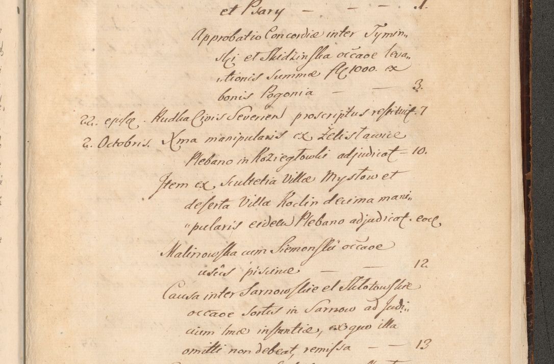 Zdjęcie nr 1086 dla obiektu archiwalnego: Acta foris saecularis coram R. D. Bernardo Maciejowski, episcopo Cracoviensi, duce Severiensis ex annis 1600 - 1606.