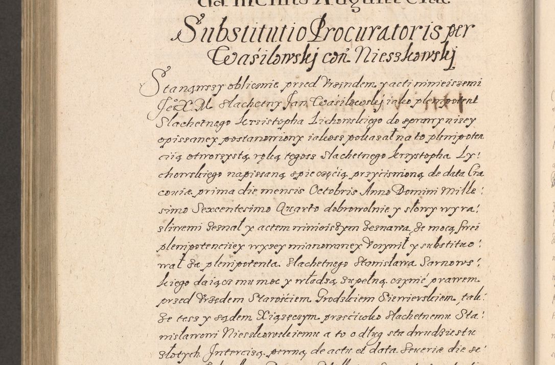 Zdjęcie nr 1081 dla obiektu archiwalnego: Acta foris saecularis coram R. D. Bernardo Maciejowski, episcopo Cracoviensi, duce Severiensis ex annis 1600 - 1606.