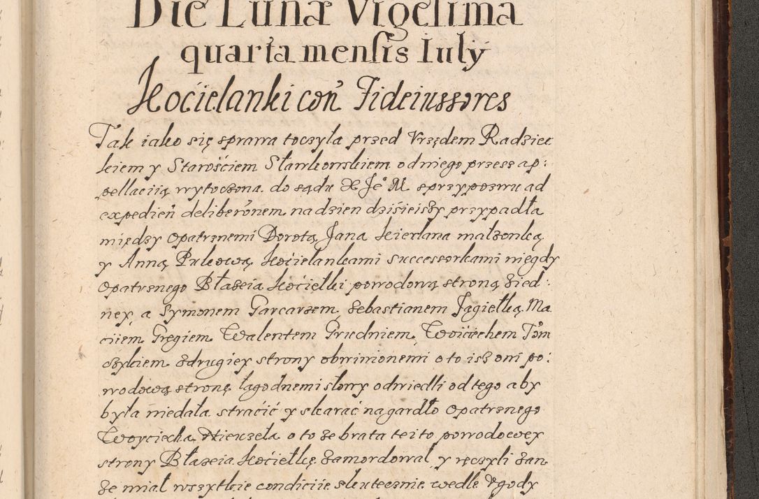 Zdjęcie nr 1078 dla obiektu archiwalnego: Acta foris saecularis coram R. D. Bernardo Maciejowski, episcopo Cracoviensi, duce Severiensis ex annis 1600 - 1606.