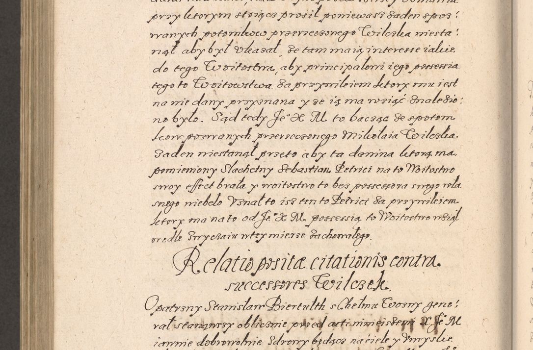 Zdjęcie nr 1077 dla obiektu archiwalnego: Acta foris saecularis coram R. D. Bernardo Maciejowski, episcopo Cracoviensi, duce Severiensis ex annis 1600 - 1606.