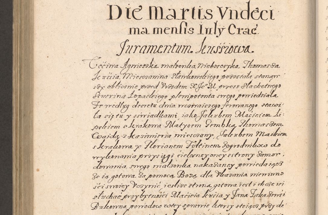 Zdjęcie nr 1075 dla obiektu archiwalnego: Acta foris saecularis coram R. D. Bernardo Maciejowski, episcopo Cracoviensi, duce Severiensis ex annis 1600 - 1606.