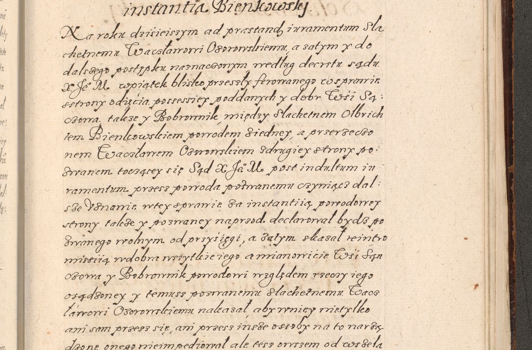 Zdjęcie nr 1068 dla obiektu archiwalnego: Acta foris saecularis coram R. D. Bernardo Maciejowski, episcopo Cracoviensi, duce Severiensis ex annis 1600 - 1606.