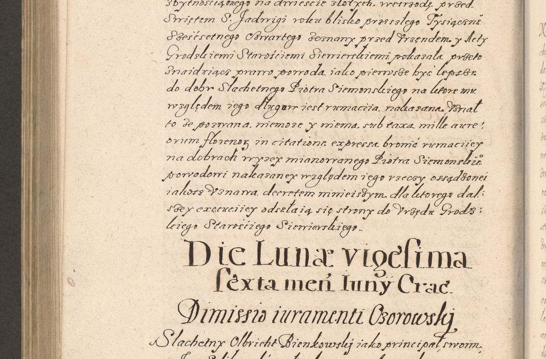 Zdjęcie nr 1067 dla obiektu archiwalnego: Acta foris saecularis coram R. D. Bernardo Maciejowski, episcopo Cracoviensi, duce Severiensis ex annis 1600 - 1606.