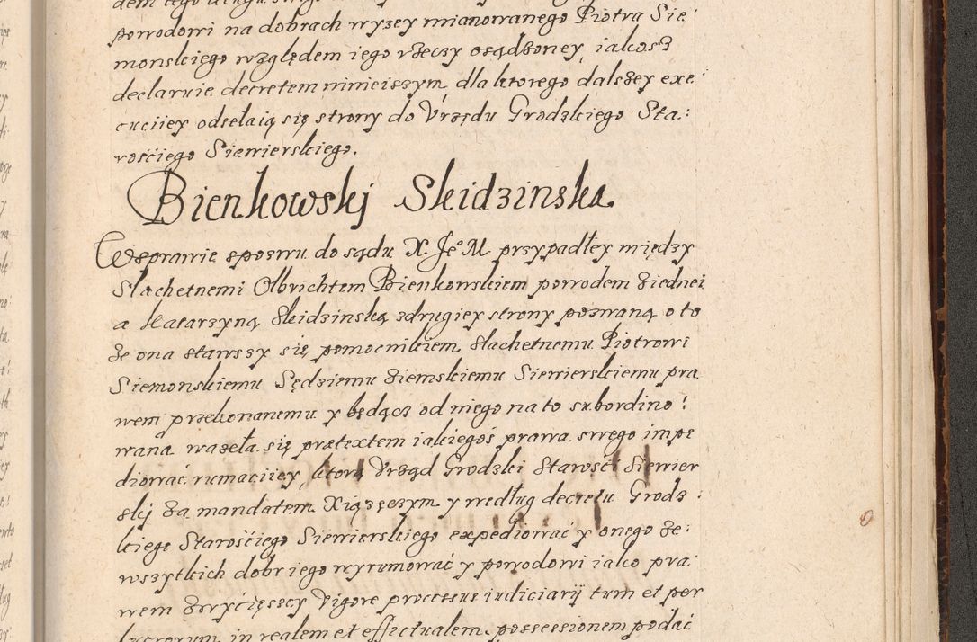 Zdjęcie nr 1066 dla obiektu archiwalnego: Acta foris saecularis coram R. D. Bernardo Maciejowski, episcopo Cracoviensi, duce Severiensis ex annis 1600 - 1606.