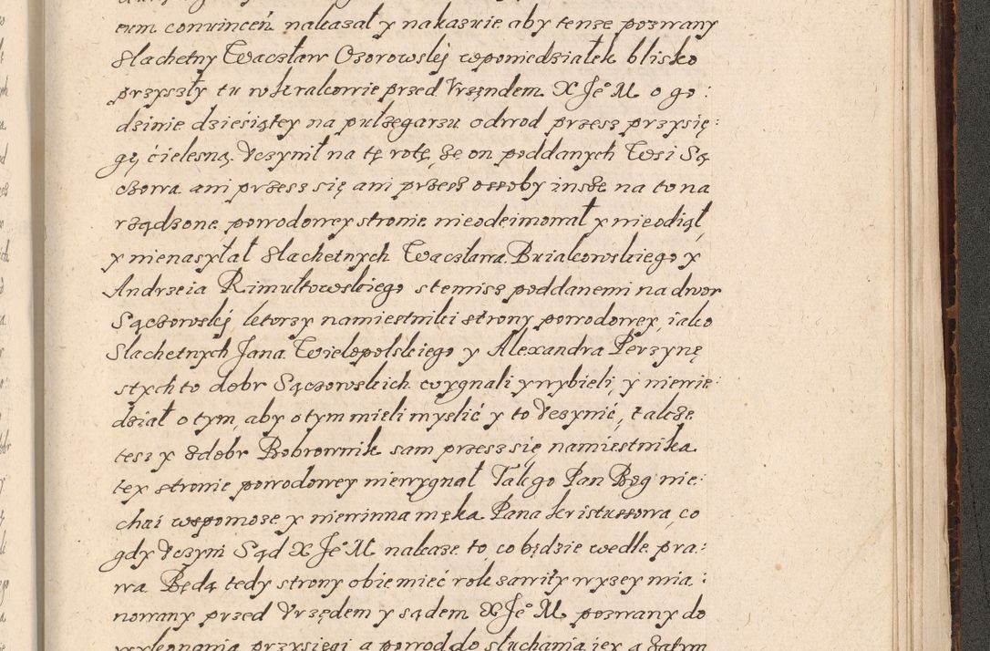 Zdjęcie nr 1064 dla obiektu archiwalnego: Acta foris saecularis coram R. D. Bernardo Maciejowski, episcopo Cracoviensi, duce Severiensis ex annis 1600 - 1606.