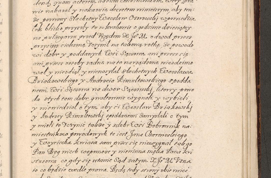 Zdjęcie nr 1062 dla obiektu archiwalnego: Acta foris saecularis coram R. D. Bernardo Maciejowski, episcopo Cracoviensi, duce Severiensis ex annis 1600 - 1606.