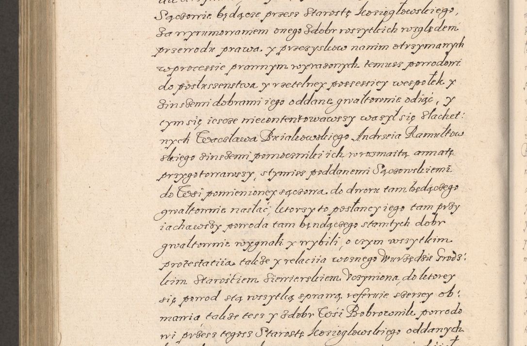 Zdjęcie nr 1061 dla obiektu archiwalnego: Acta foris saecularis coram R. D. Bernardo Maciejowski, episcopo Cracoviensi, duce Severiensis ex annis 1600 - 1606.