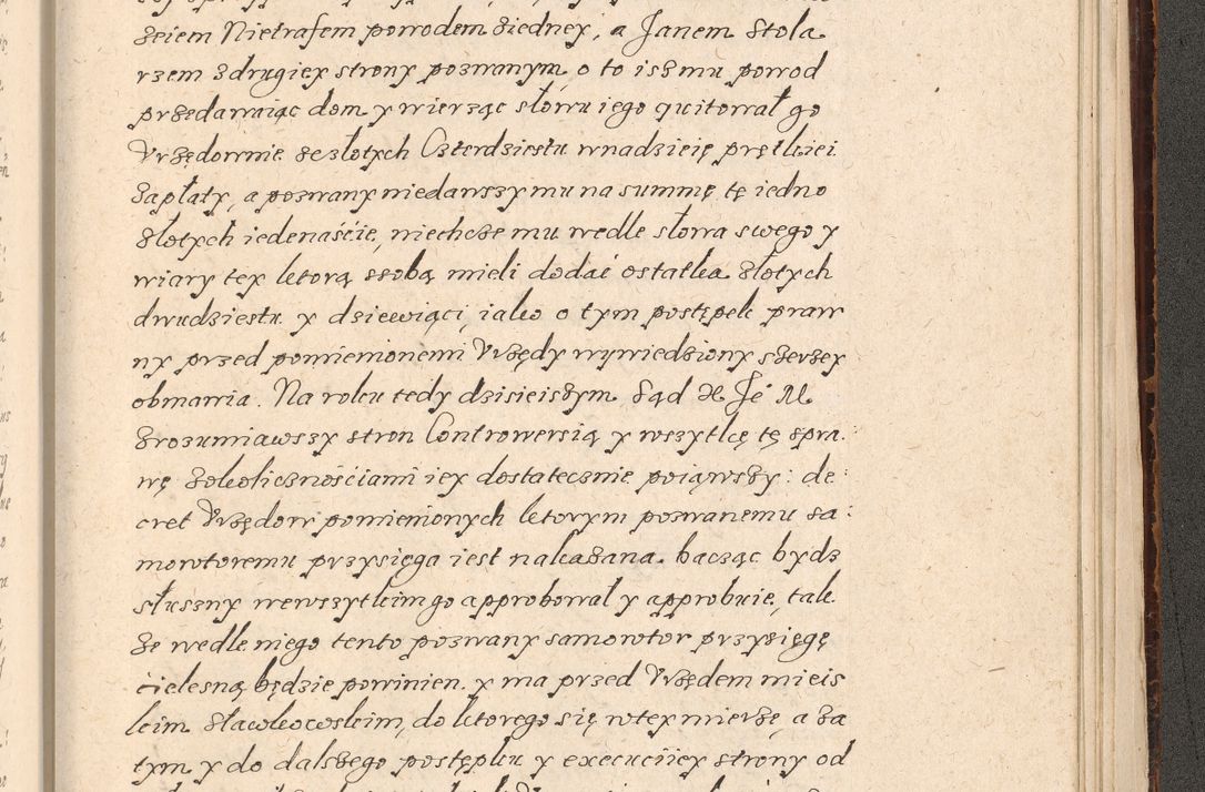 Zdjęcie nr 1060 dla obiektu archiwalnego: Acta foris saecularis coram R. D. Bernardo Maciejowski, episcopo Cracoviensi, duce Severiensis ex annis 1600 - 1606.