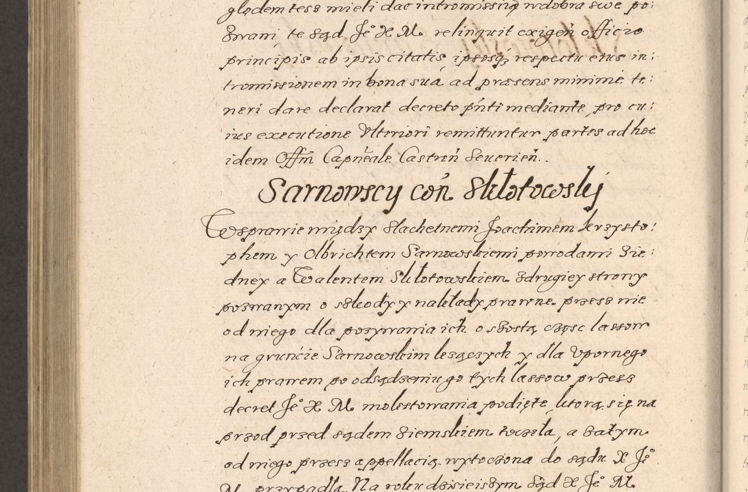 Zdjęcie nr 1057 dla obiektu archiwalnego: Acta foris saecularis coram R. D. Bernardo Maciejowski, episcopo Cracoviensi, duce Severiensis ex annis 1600 - 1606.