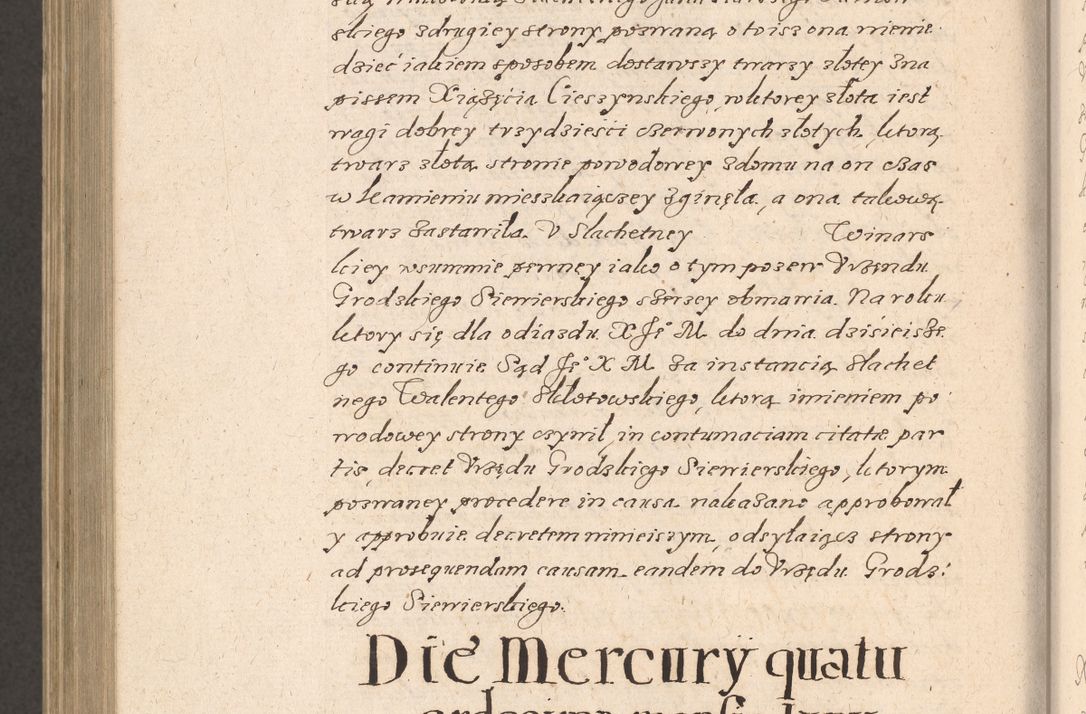 Zdjęcie nr 1053 dla obiektu archiwalnego: Acta foris saecularis coram R. D. Bernardo Maciejowski, episcopo Cracoviensi, duce Severiensis ex annis 1600 - 1606.
