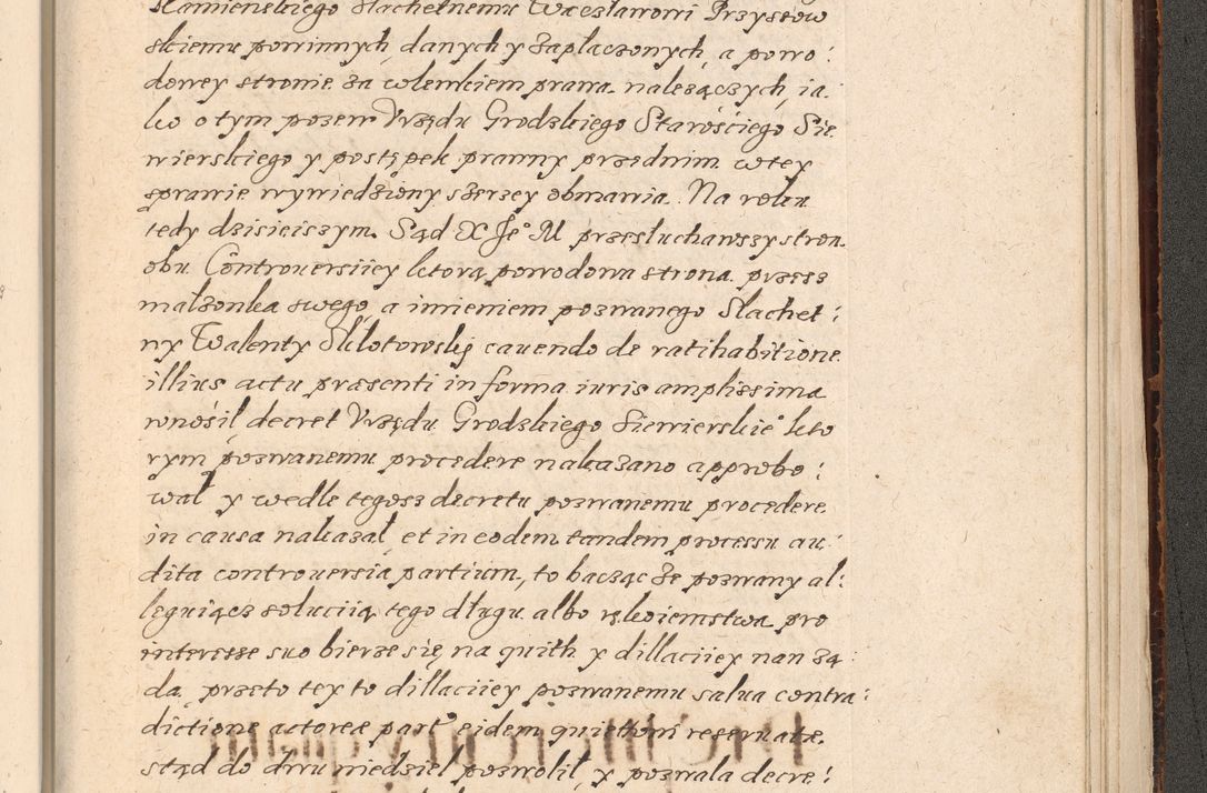 Zdjęcie nr 1052 dla obiektu archiwalnego: Acta foris saecularis coram R. D. Bernardo Maciejowski, episcopo Cracoviensi, duce Severiensis ex annis 1600 - 1606.