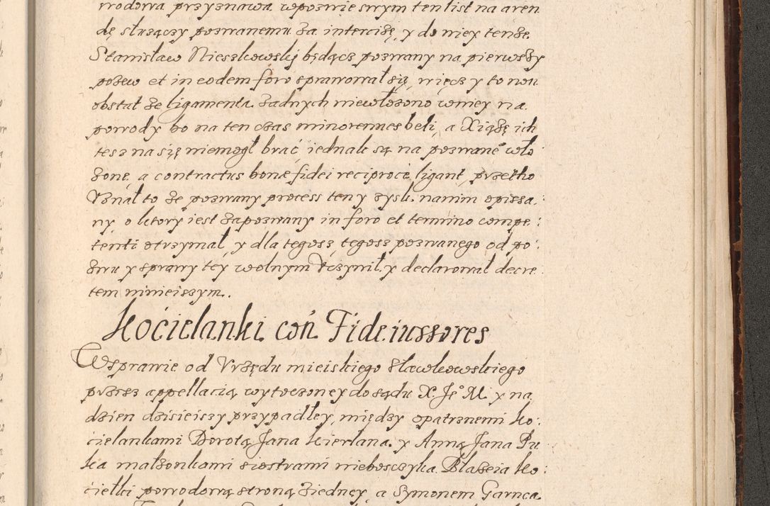 Zdjęcie nr 1048 dla obiektu archiwalnego: Acta foris saecularis coram R. D. Bernardo Maciejowski, episcopo Cracoviensi, duce Severiensis ex annis 1600 - 1606.
