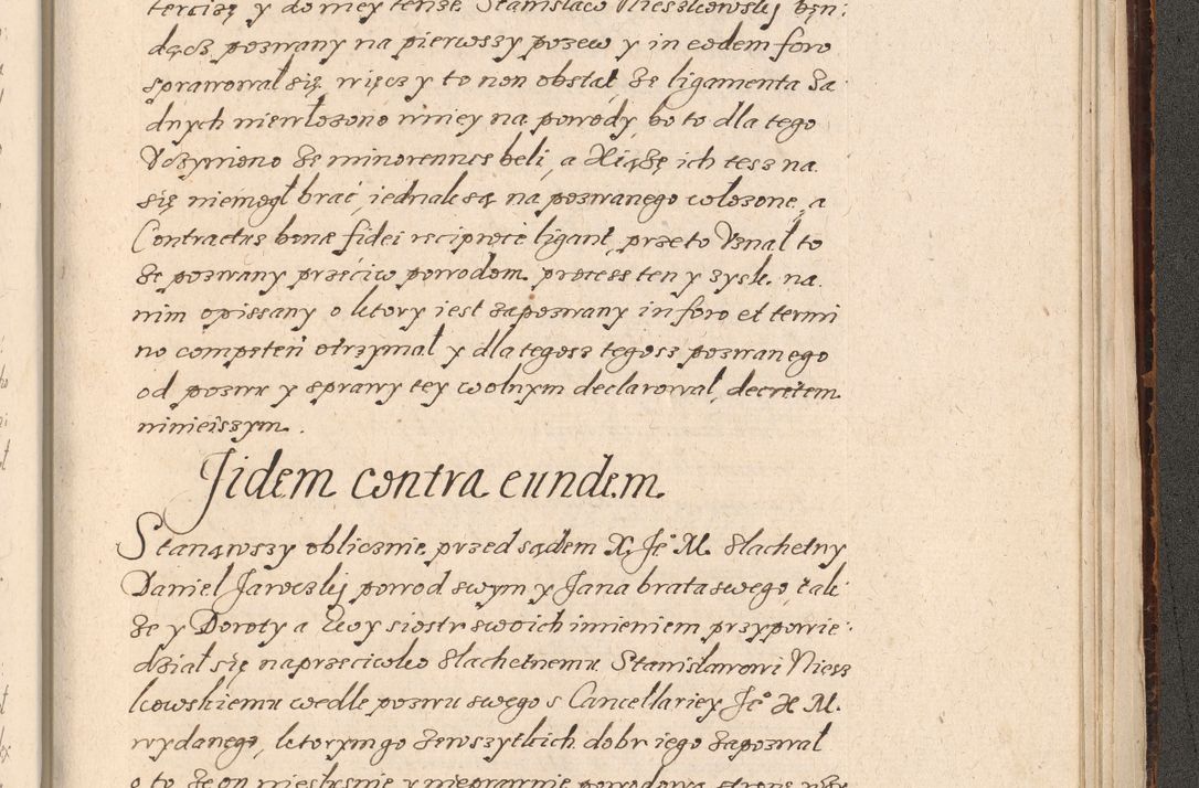Zdjęcie nr 1046 dla obiektu archiwalnego: Acta foris saecularis coram R. D. Bernardo Maciejowski, episcopo Cracoviensi, duce Severiensis ex annis 1600 - 1606.