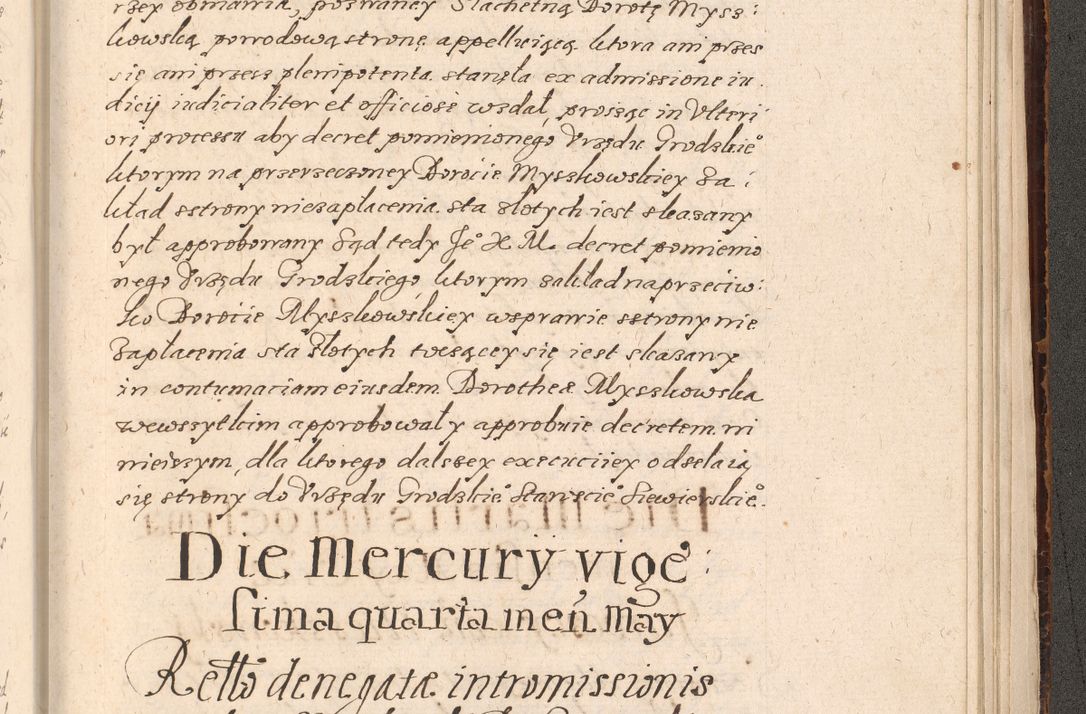 Zdjęcie nr 1040 dla obiektu archiwalnego: Acta foris saecularis coram R. D. Bernardo Maciejowski, episcopo Cracoviensi, duce Severiensis ex annis 1600 - 1606.