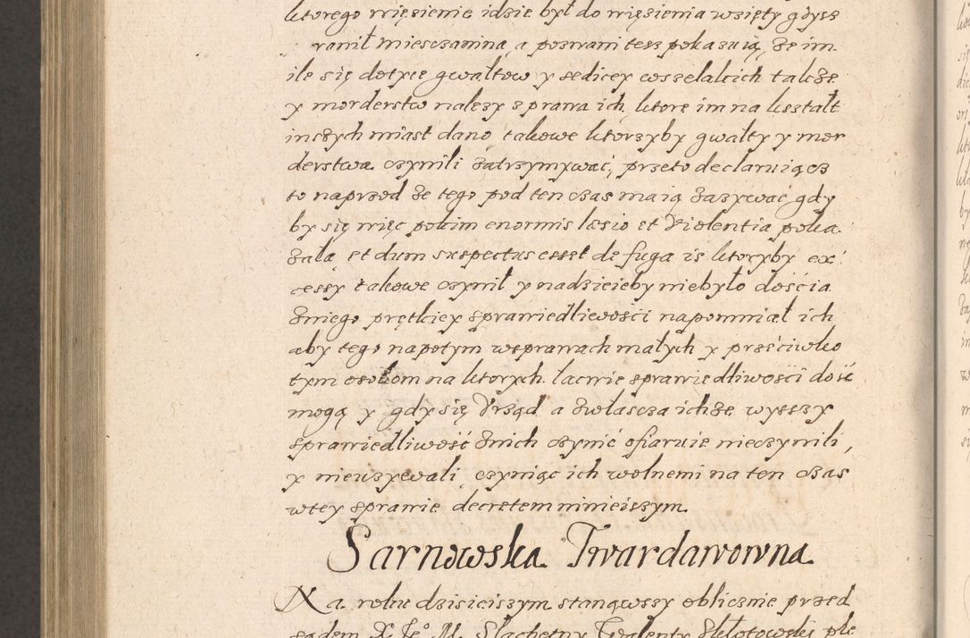Zdjęcie nr 1039 dla obiektu archiwalnego: Acta foris saecularis coram R. D. Bernardo Maciejowski, episcopo Cracoviensi, duce Severiensis ex annis 1600 - 1606.