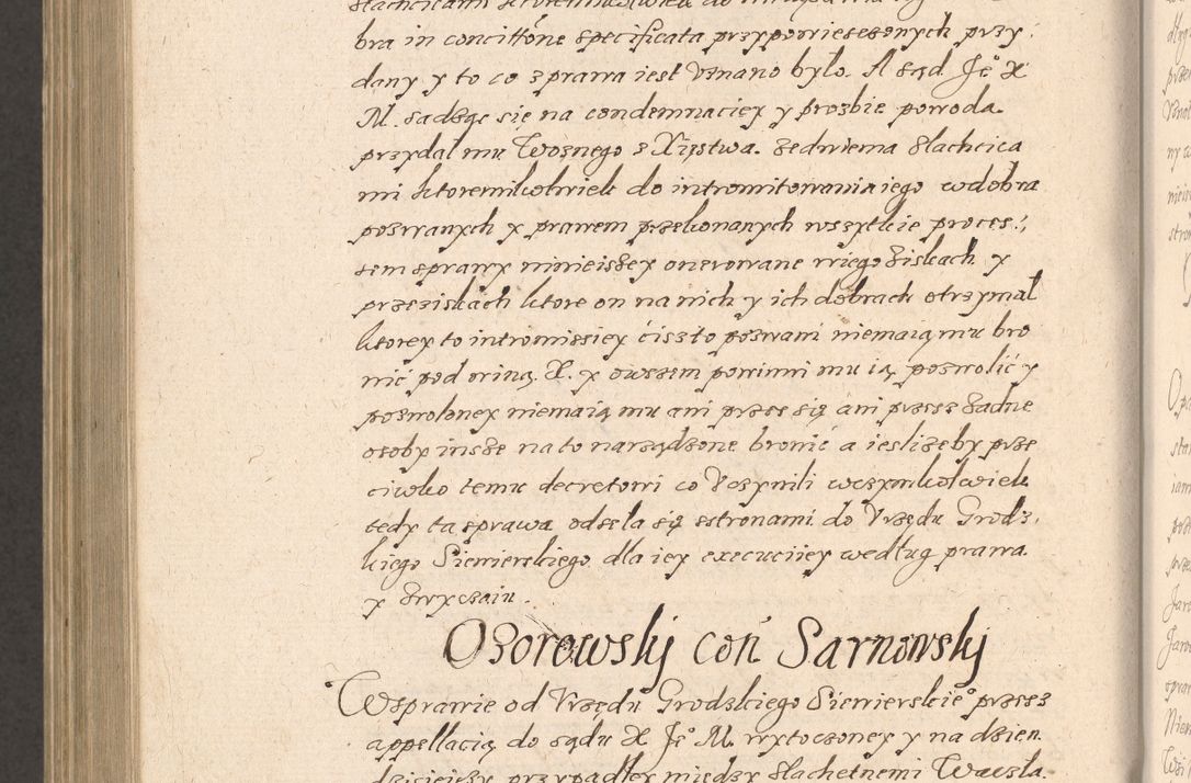 Zdjęcie nr 1035 dla obiektu archiwalnego: Acta foris saecularis coram R. D. Bernardo Maciejowski, episcopo Cracoviensi, duce Severiensis ex annis 1600 - 1606.