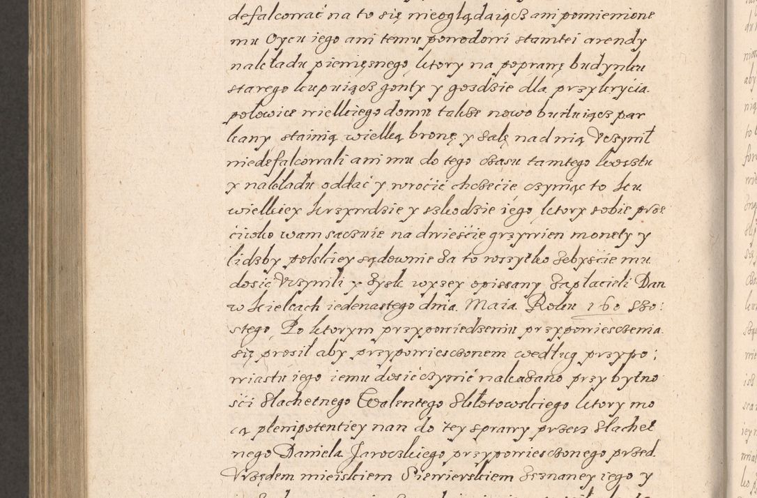 Zdjęcie nr 1029 dla obiektu archiwalnego: Acta foris saecularis coram R. D. Bernardo Maciejowski, episcopo Cracoviensi, duce Severiensis ex annis 1600 - 1606.