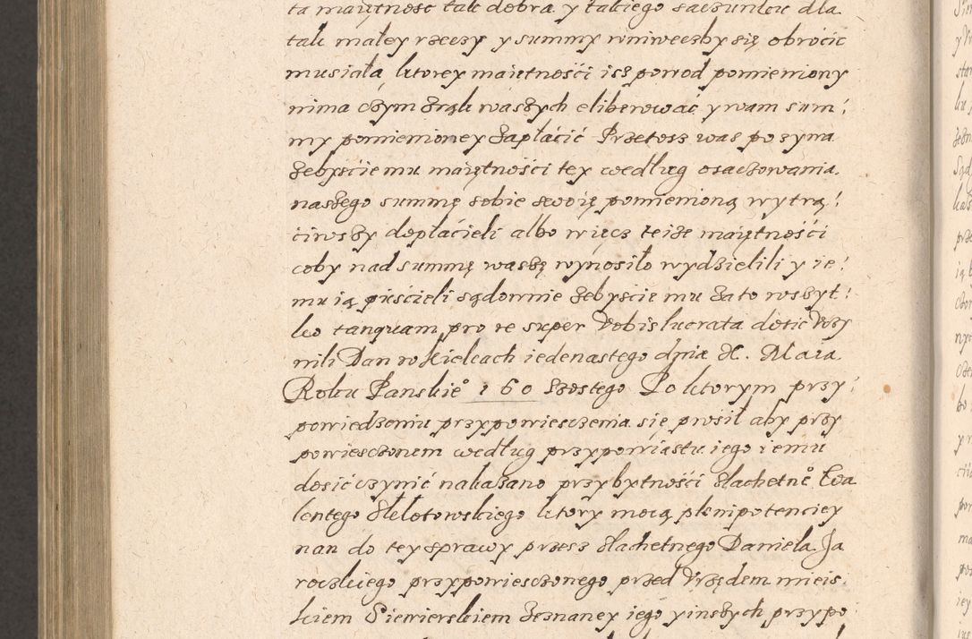 Zdjęcie nr 1025 dla obiektu archiwalnego: Acta foris saecularis coram R. D. Bernardo Maciejowski, episcopo Cracoviensi, duce Severiensis ex annis 1600 - 1606.