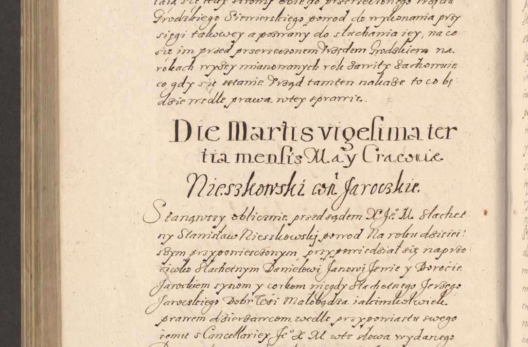 Zdjęcie nr 1023 dla obiektu archiwalnego: Acta foris saecularis coram R. D. Bernardo Maciejowski, episcopo Cracoviensi, duce Severiensis ex annis 1600 - 1606.