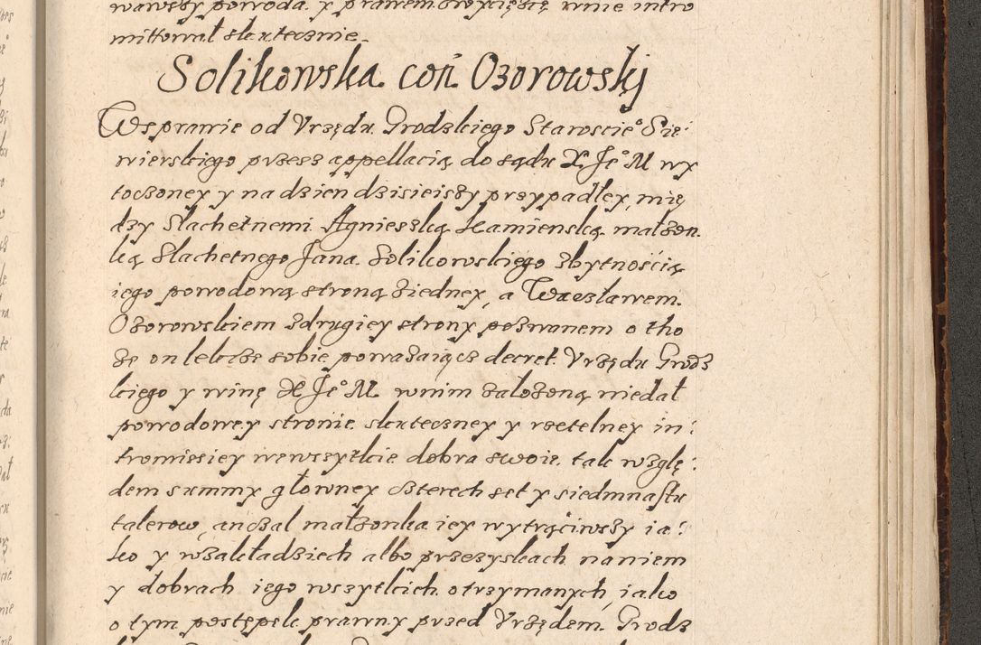 Zdjęcie nr 1020 dla obiektu archiwalnego: Acta foris saecularis coram R. D. Bernardo Maciejowski, episcopo Cracoviensi, duce Severiensis ex annis 1600 - 1606.