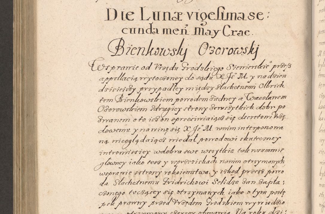 Zdjęcie nr 1017 dla obiektu archiwalnego: Acta foris saecularis coram R. D. Bernardo Maciejowski, episcopo Cracoviensi, duce Severiensis ex annis 1600 - 1606.