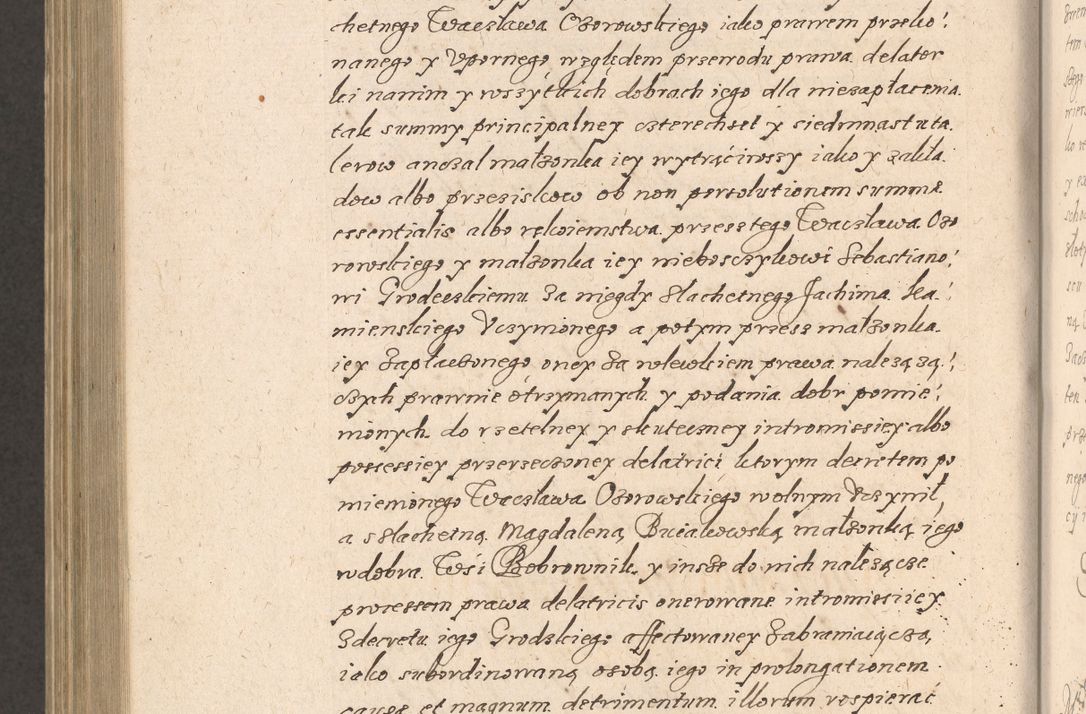 Zdjęcie nr 1015 dla obiektu archiwalnego: Acta foris saecularis coram R. D. Bernardo Maciejowski, episcopo Cracoviensi, duce Severiensis ex annis 1600 - 1606.