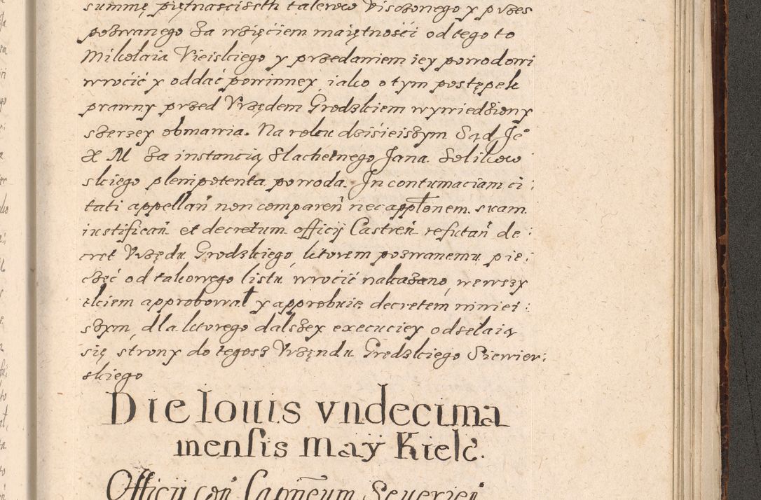 Zdjęcie nr 1010 dla obiektu archiwalnego: Acta foris saecularis coram R. D. Bernardo Maciejowski, episcopo Cracoviensi, duce Severiensis ex annis 1600 - 1606.