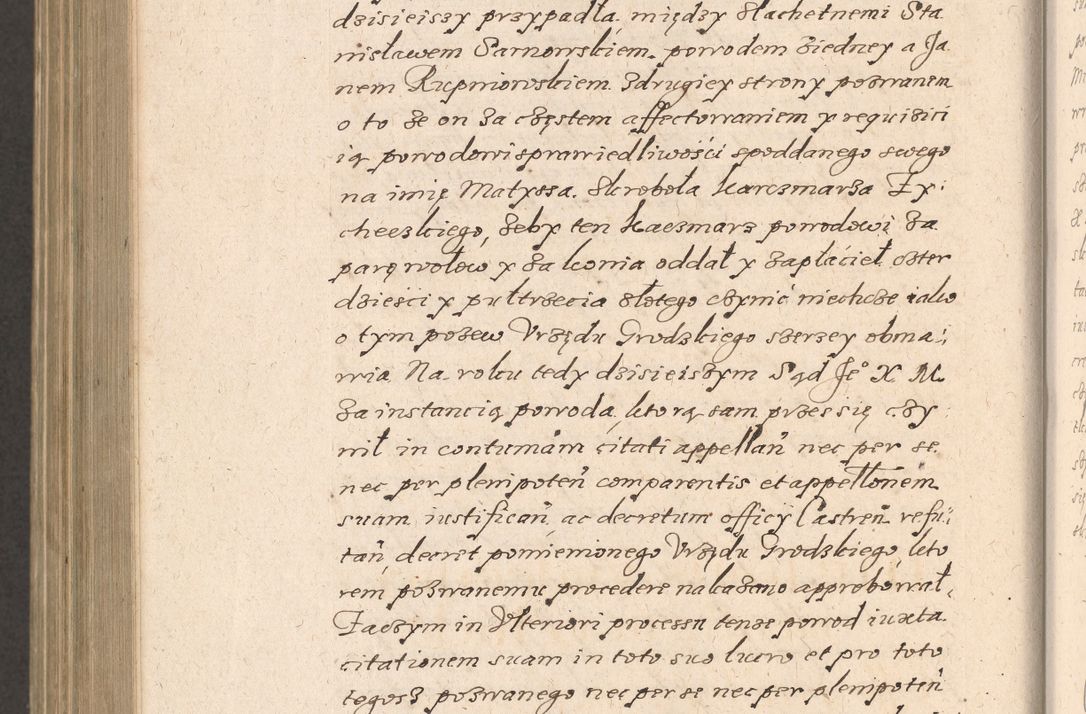 Zdjęcie nr 1009 dla obiektu archiwalnego: Acta foris saecularis coram R. D. Bernardo Maciejowski, episcopo Cracoviensi, duce Severiensis ex annis 1600 - 1606.