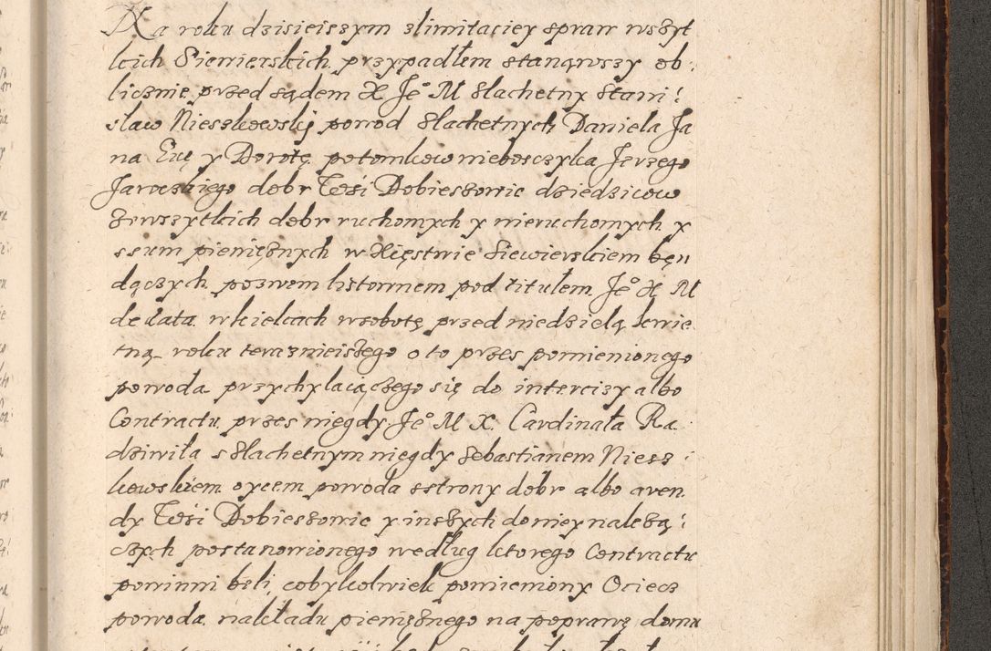 Zdjęcie nr 1004 dla obiektu archiwalnego: Acta foris saecularis coram R. D. Bernardo Maciejowski, episcopo Cracoviensi, duce Severiensis ex annis 1600 - 1606.
