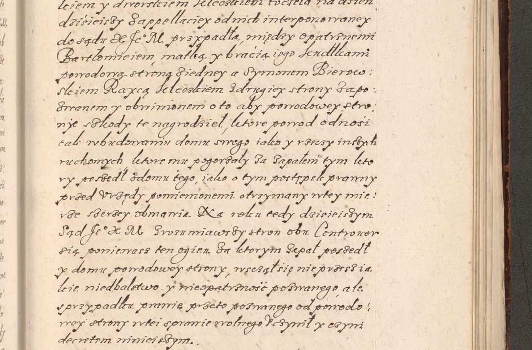 Zdjęcie nr 1002 dla obiektu archiwalnego: Acta foris saecularis coram R. D. Bernardo Maciejowski, episcopo Cracoviensi, duce Severiensis ex annis 1600 - 1606.