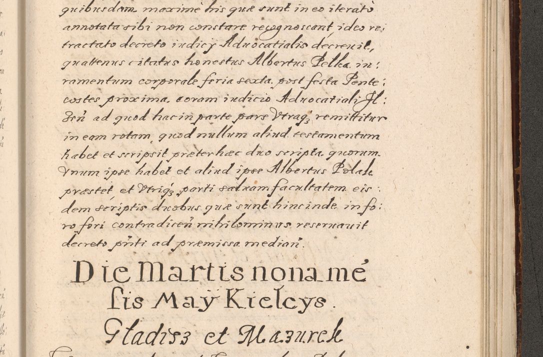 Zdjęcie nr 998 dla obiektu archiwalnego: Acta foris saecularis coram R. D. Bernardo Maciejowski, episcopo Cracoviensi, duce Severiensis ex annis 1600 - 1606.