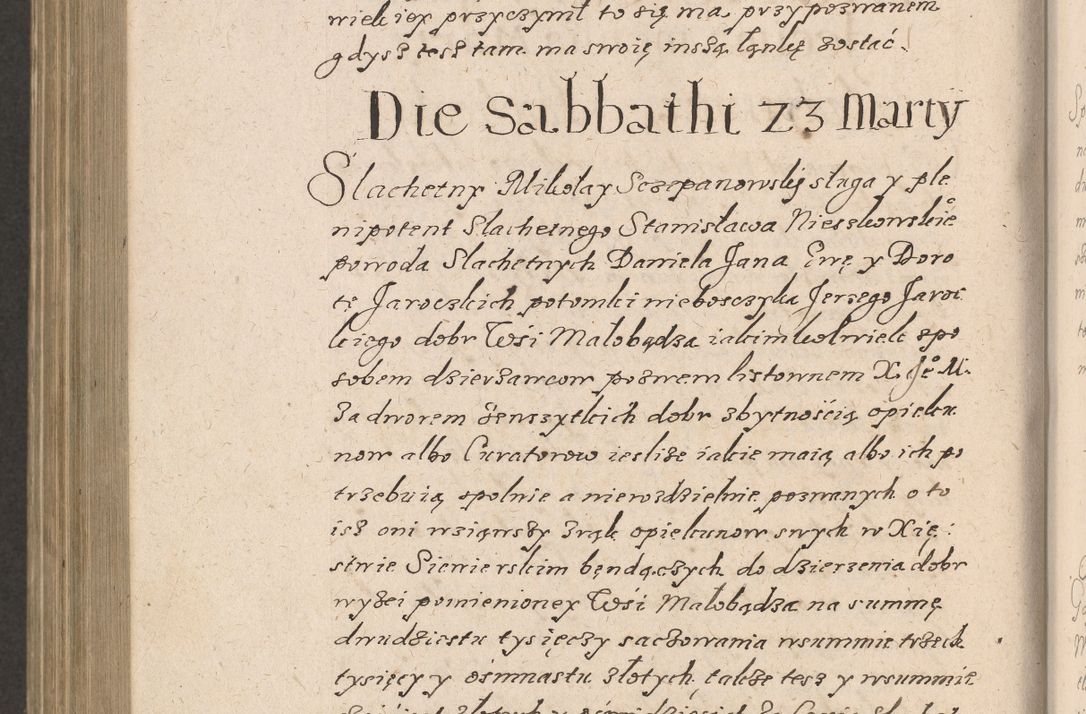 Zdjęcie nr 993 dla obiektu archiwalnego: Acta foris saecularis coram R. D. Bernardo Maciejowski, episcopo Cracoviensi, duce Severiensis ex annis 1600 - 1606.