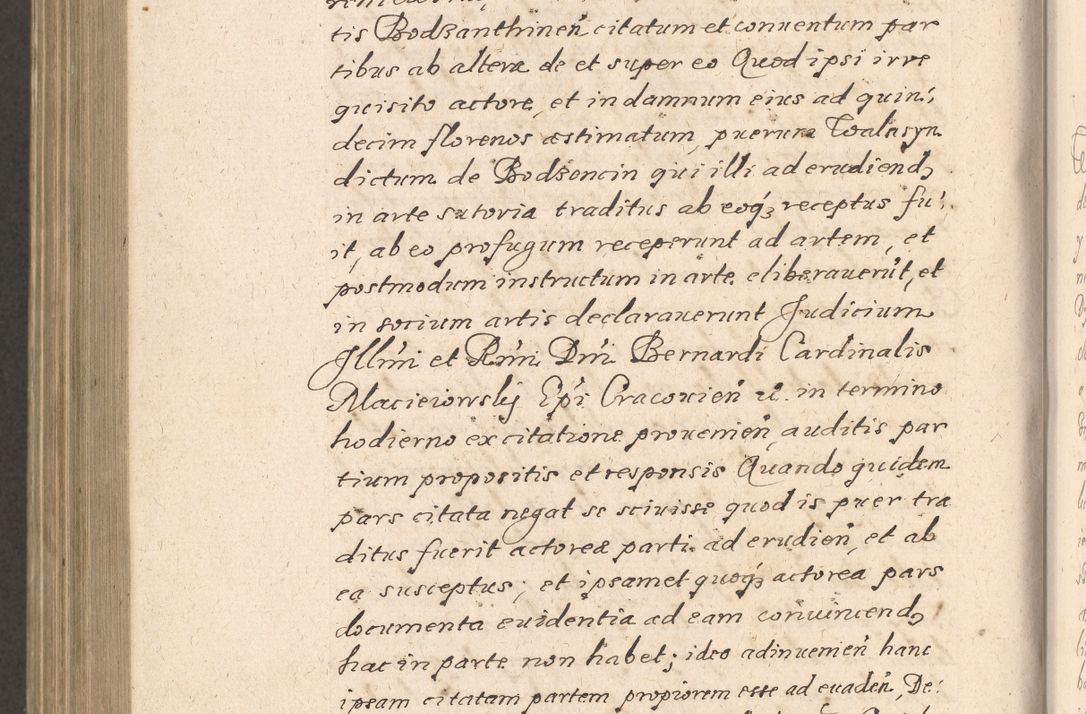 Zdjęcie nr 991 dla obiektu archiwalnego: Acta foris saecularis coram R. D. Bernardo Maciejowski, episcopo Cracoviensi, duce Severiensis ex annis 1600 - 1606.