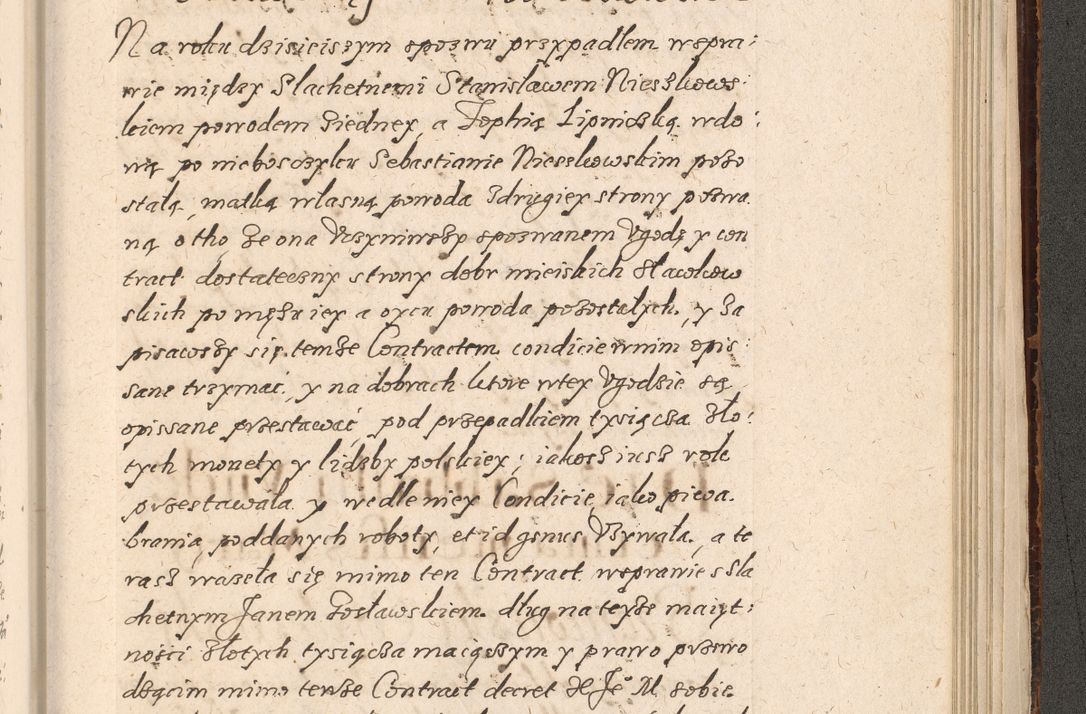 Zdjęcie nr 986 dla obiektu archiwalnego: Acta foris saecularis coram R. D. Bernardo Maciejowski, episcopo Cracoviensi, duce Severiensis ex annis 1600 - 1606.