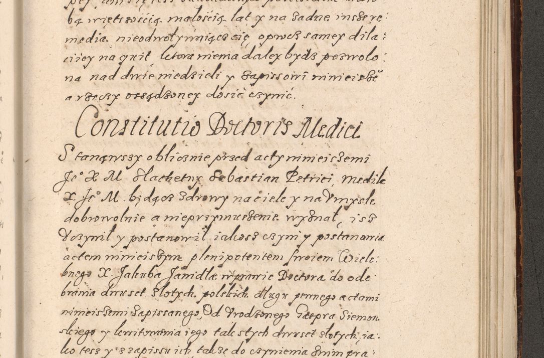 Zdjęcie nr 984 dla obiektu archiwalnego: Acta foris saecularis coram R. D. Bernardo Maciejowski, episcopo Cracoviensi, duce Severiensis ex annis 1600 - 1606.