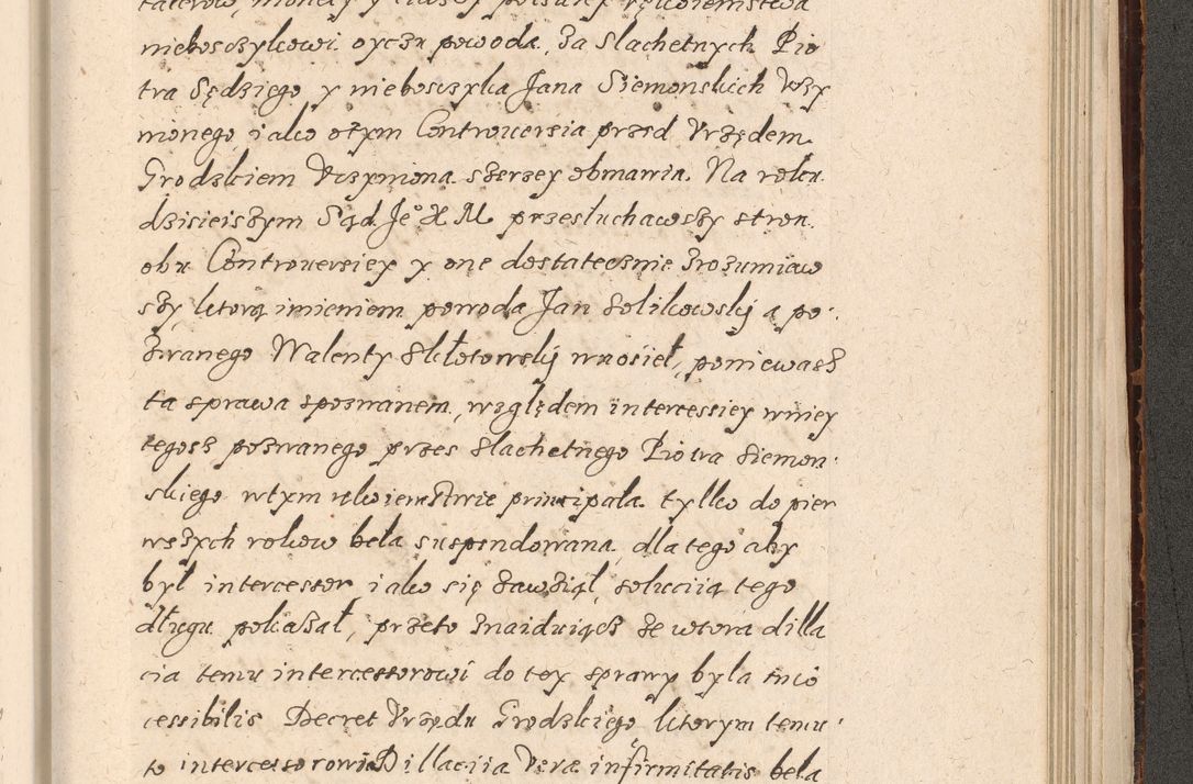 Zdjęcie nr 982 dla obiektu archiwalnego: Acta foris saecularis coram R. D. Bernardo Maciejowski, episcopo Cracoviensi, duce Severiensis ex annis 1600 - 1606.
