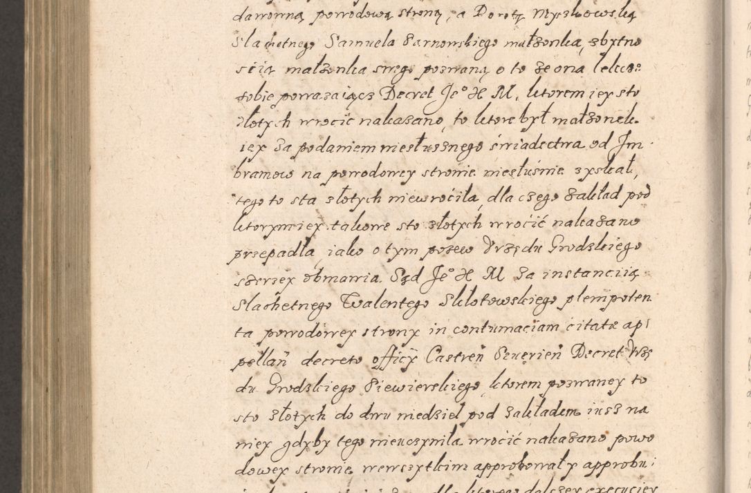 Zdjęcie nr 981 dla obiektu archiwalnego: Acta foris saecularis coram R. D. Bernardo Maciejowski, episcopo Cracoviensi, duce Severiensis ex annis 1600 - 1606.