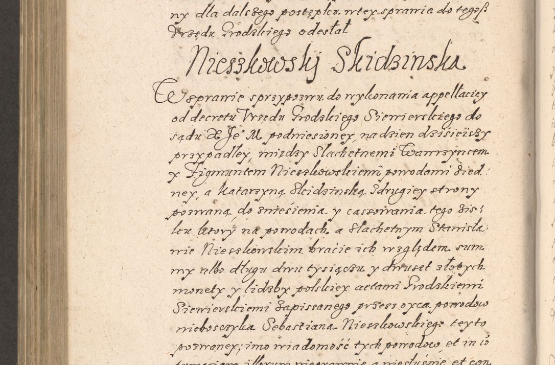 Zdjęcie nr 969 dla obiektu archiwalnego: Acta foris saecularis coram R. D. Bernardo Maciejowski, episcopo Cracoviensi, duce Severiensis ex annis 1600 - 1606.