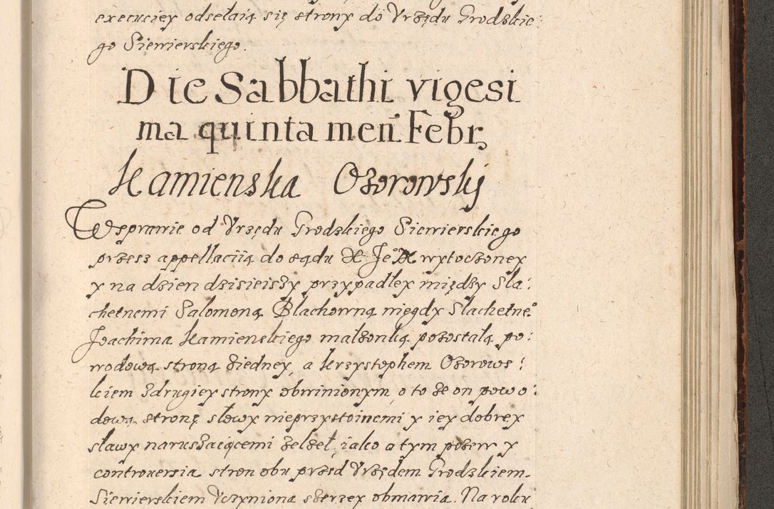 Zdjęcie nr 966 dla obiektu archiwalnego: Acta foris saecularis coram R. D. Bernardo Maciejowski, episcopo Cracoviensi, duce Severiensis ex annis 1600 - 1606.