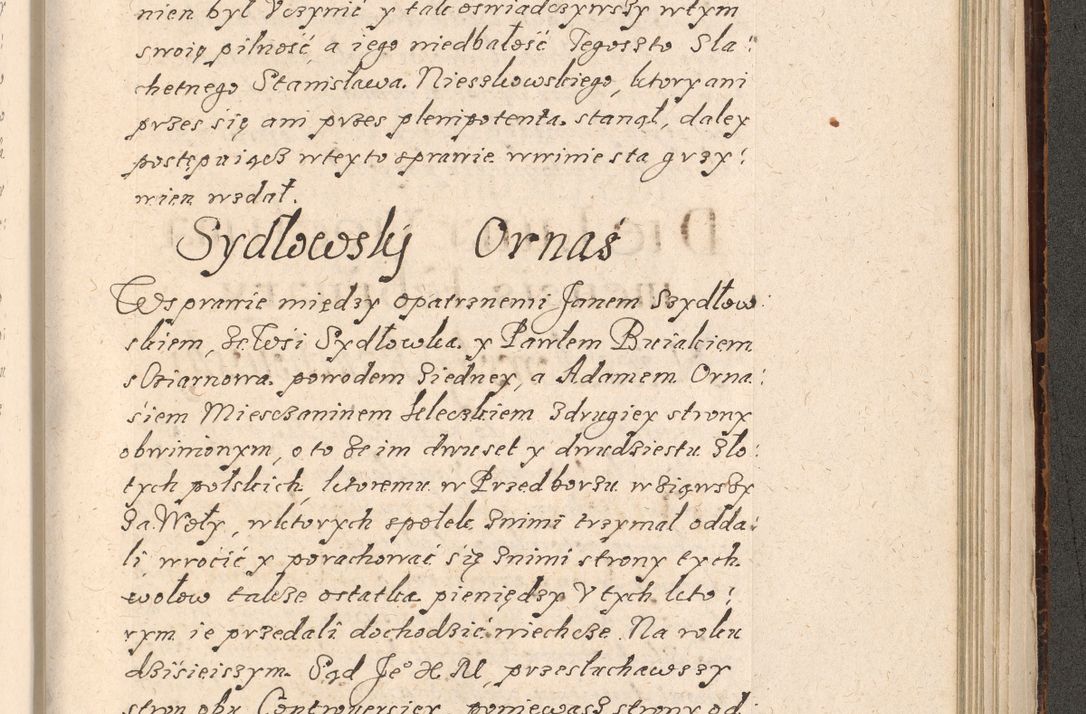 Zdjęcie nr 964 dla obiektu archiwalnego: Acta foris saecularis coram R. D. Bernardo Maciejowski, episcopo Cracoviensi, duce Severiensis ex annis 1600 - 1606.