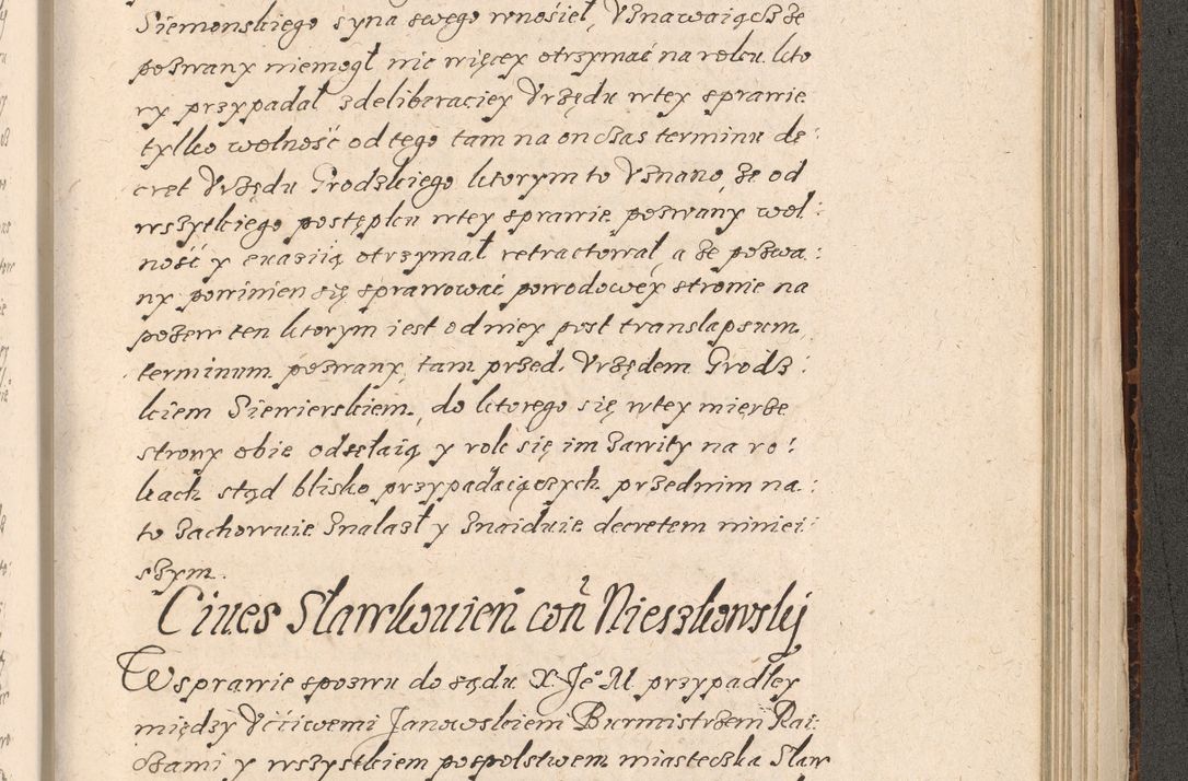 Zdjęcie nr 960 dla obiektu archiwalnego: Acta foris saecularis coram R. D. Bernardo Maciejowski, episcopo Cracoviensi, duce Severiensis ex annis 1600 - 1606.